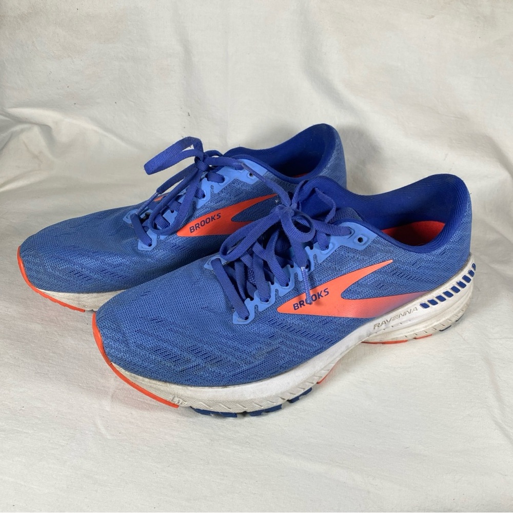 🛑SOLD🛑Brooks Ravenna 11 Women's Running Shoes Sz 9  B 1203181B469 Blue Orange